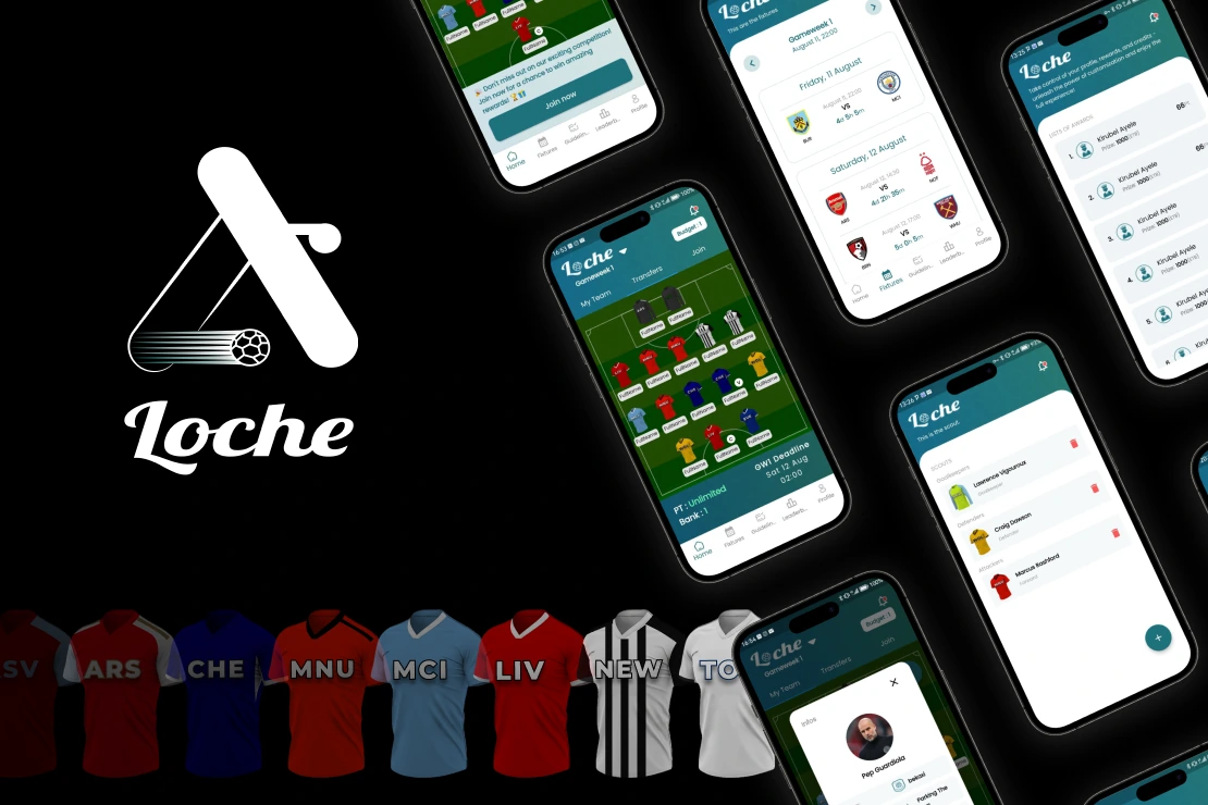 Loche — Fantasy Football App Design